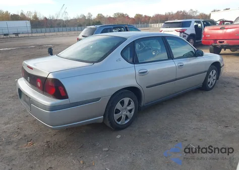 2001 Chevrolet Impala из США, поврежденный, VIN 2G1WF52E419239095